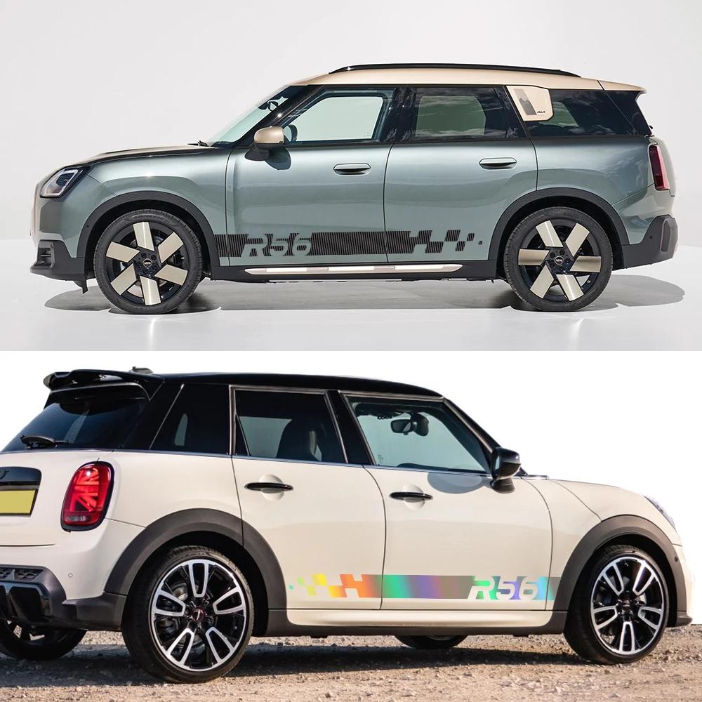 Car Door Side Sticker For MINI John Cooper S JCW R56 Hatchback GP Racing Sport Styling Decor Decal Auto Para Tuning Accessories