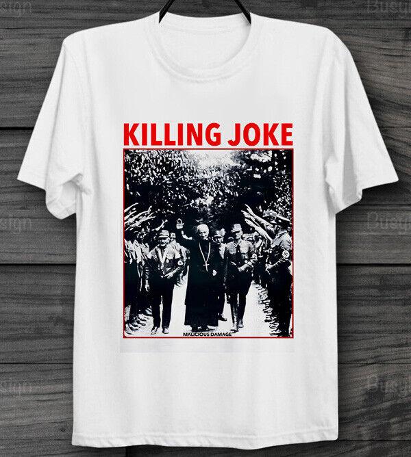 

Killing Joke Злонамеренный ущерб Смех Панк Модная футболка Унисекс Мужская Женская Топ 2XL