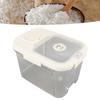Rice Container Kitchen Dry Food Rice Storage Box Multipurpose Airtight Rice Bucket with Cup for Cereal Flour