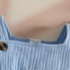 Set Vestito con Maniche a Volant Loto Estivo e Fascia con Mutandine per Neonate 0-1 Anno