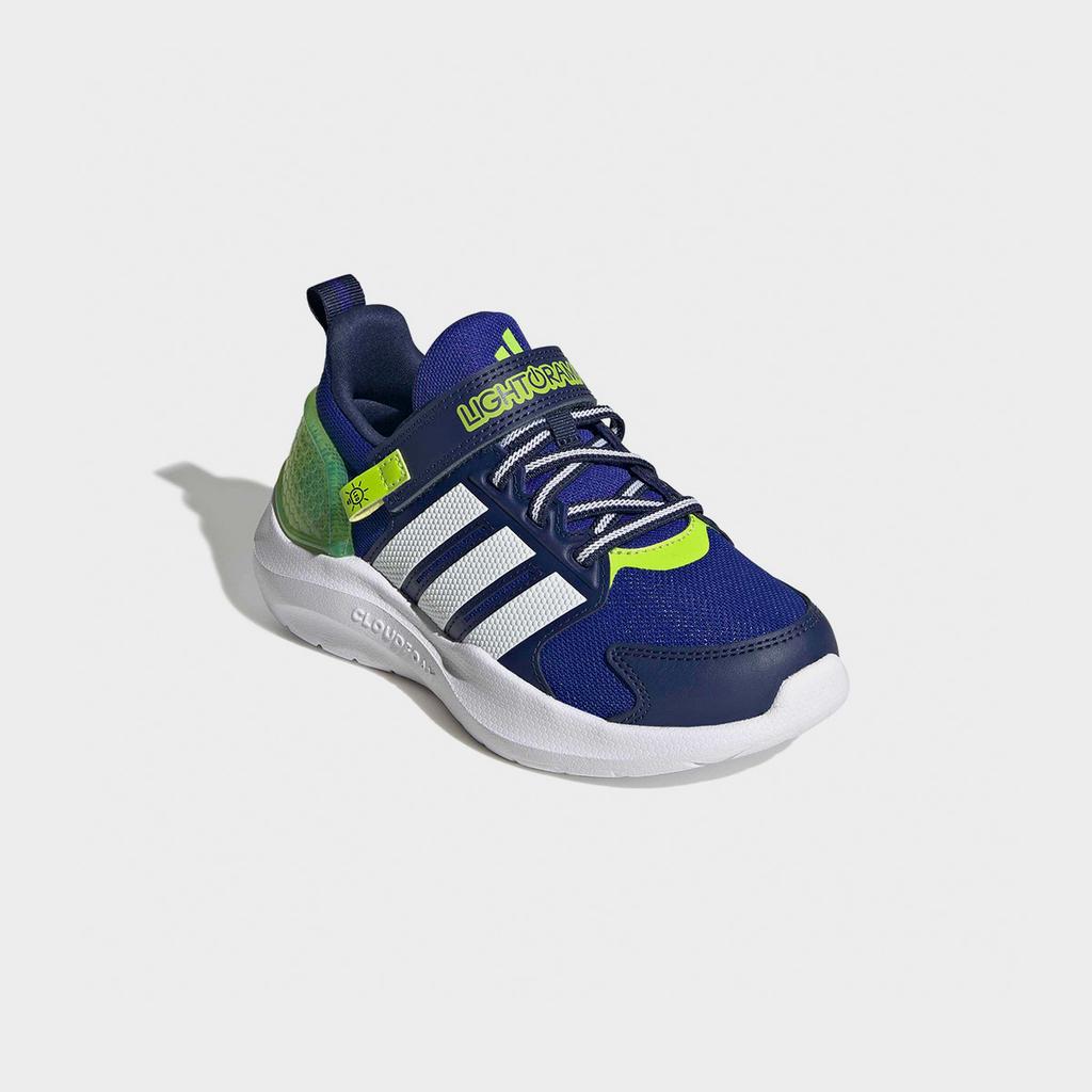adidas Lite Racer RNR EL C Kids Sneakers [JQ4158-LUCBLU/FTWWHT/SSLIME]