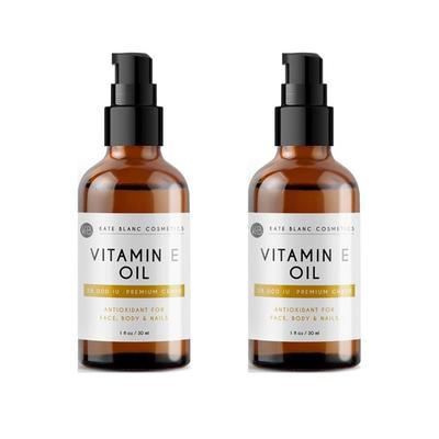 Kate Blanc Cosmetics Vitamin E Oil Kate Blanc Cosmetics Vitamin E Oil 1oz (30ml) 2 Packs, 30ml, 2 Units