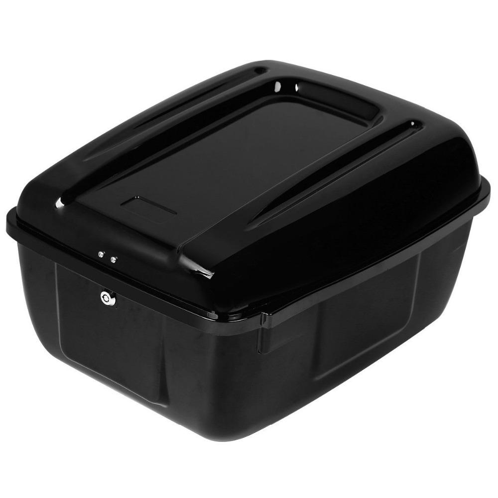 Motorcycle Police Trunk For Harley Electra Street Road King Glide FLHTP Rear Bag