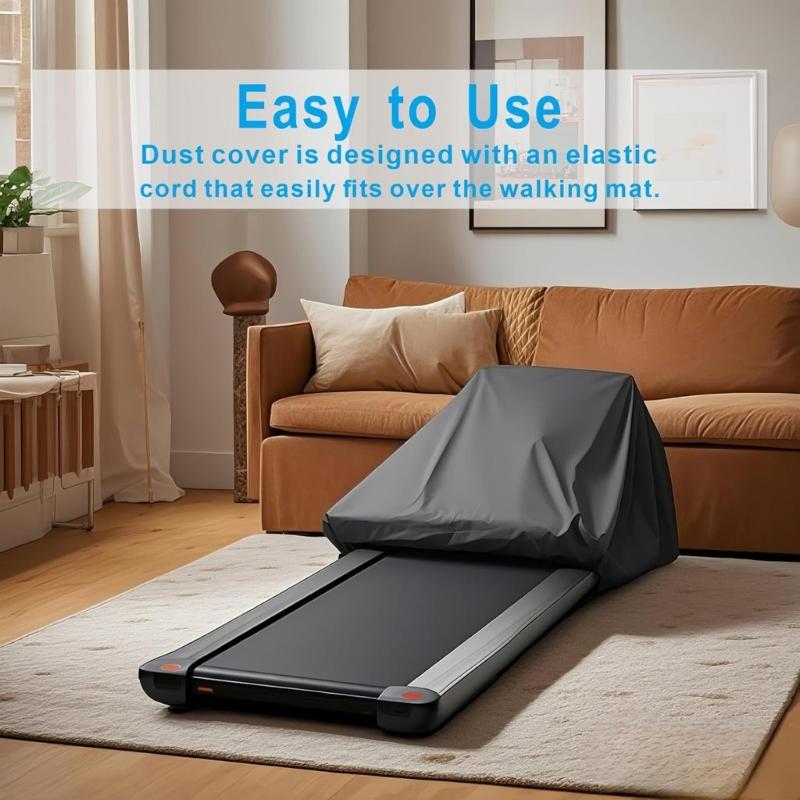 Treadmill Cover Walking Pad Cover Under Desk Treadmill Cove Dustproof Folding Treadmill Cover for Home