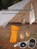 ISE MOUNT 3M Reflective, Windproof, and Adjustable Bead-Type Clothesline for Outdoor Use