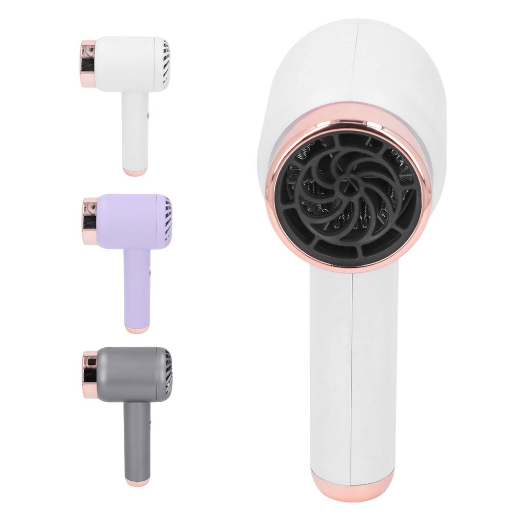 Suszarka do włosów jonowa, ciepła i zimna, podwójny tryb, szybkie suszenie, przenośna, bezprzewodowa suszarka do włosów do domu i akademika