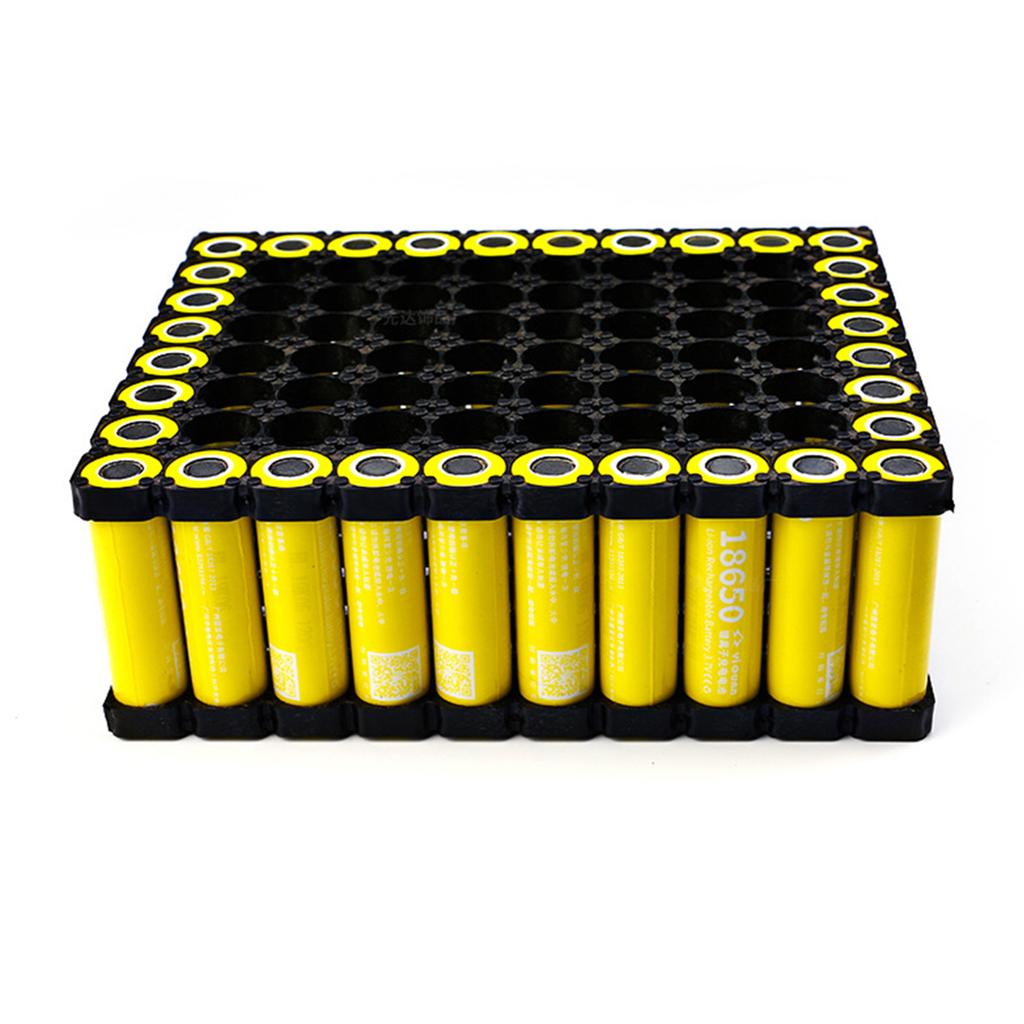 10 Pcs 18650 Battery Pack Holder Bracket  Anti Vibration Cell Safety Brackets