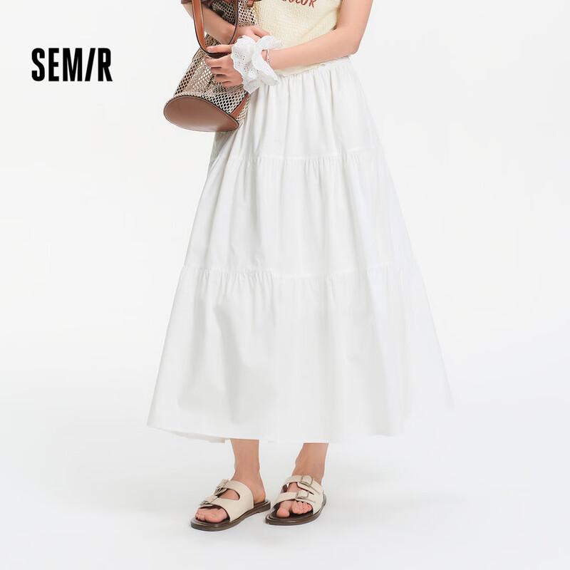 Semir Women's A-Line Tiered Skirt
