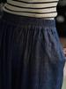Louvre Summer Korean Retro Wide-Leg Breathable Sun Protection Jeans for Women