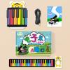 Roll Up Piano, 49 Key Multifunctional Electronic Piano Keyboard Foldable Hand Roll Out Piano, Educational Soft Keyboard