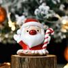 1pcMini Santa Claus Resin Ornaments Cute Christmas Tree Party Table Desktop Decoration Ornaments Gift