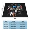 Doors Entities Everywhere Game Blankets Velvet Winter Multifunction Thin Throw Blanket for Sofa Office Plush Thin Quilt