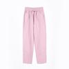 Women's Summer Loose Thin Section Leisure Cotton Linen Harem Trousers Solid Colour Mid-waist Nine Radish Trousers