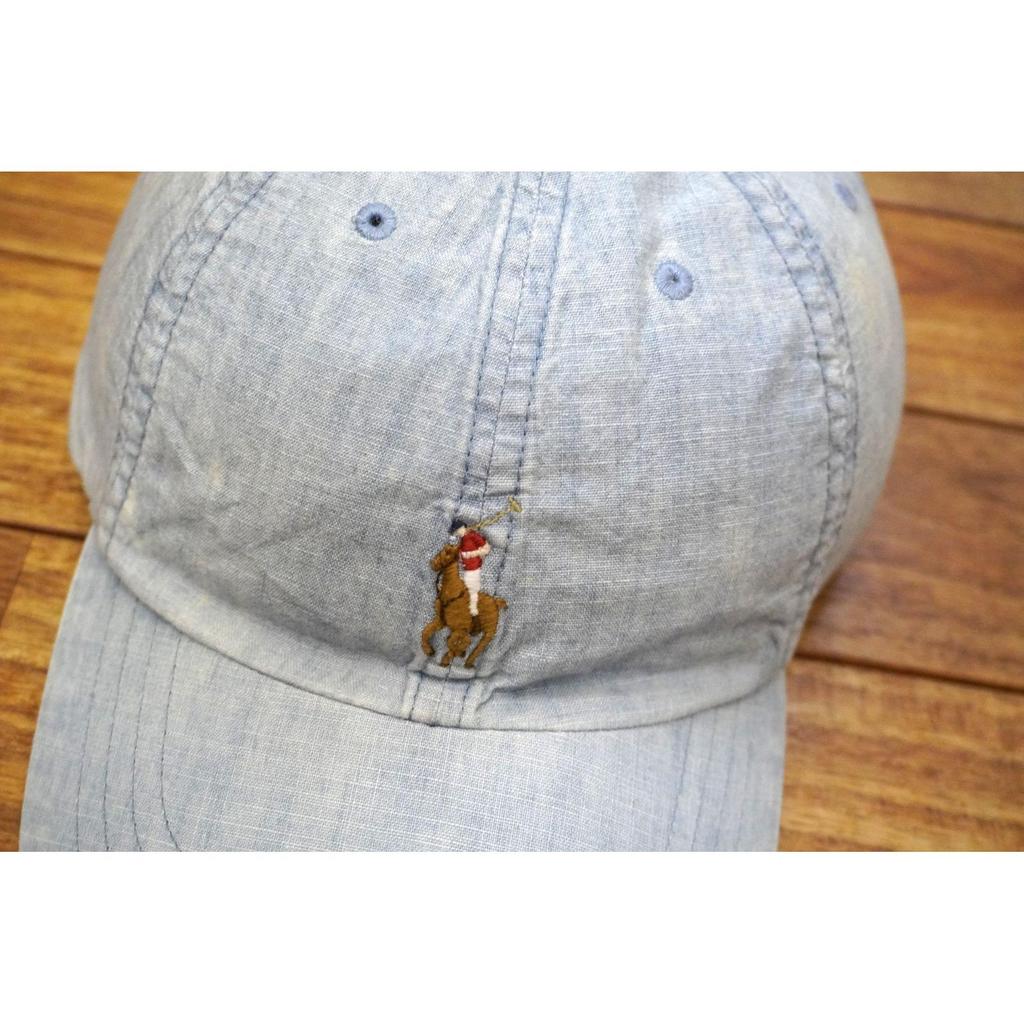 Used Polo Ralph Lauren Cap Light Blue Chambray