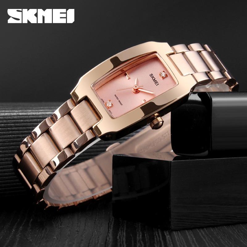 New Fashionable and Simple Women's Watch, High-end Waterproof Women's Diamond-encrusted Light Luxury