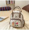 Schoolbag high-value backpack cute girl large-capacity leisure bag travel convenient for college students shoulder messenger bag