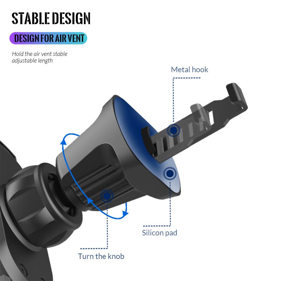 Magnetic Car Phone Holder Universal Strong Car Air Vent Phone Mount Magnet Car Mount Bracket In Car For iPhone Samsung