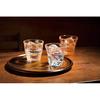 ADERIA Tsugaru Vidro Hyoka Gold-Leaf Rock Glass, Yu (Sunset), 300ml, Made In Japan, In Dedicated Woo