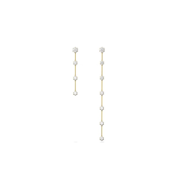 Swarovski Women's Constella Asymmetric Drop Alloy Earrings Earrings 5622721