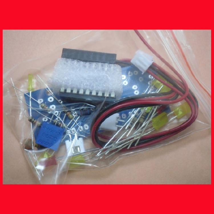 Sound Level Indicator Set LM3915 with 10 LED Display Suitable for DIY Electronics Sound Analysis Electoronics Soldering