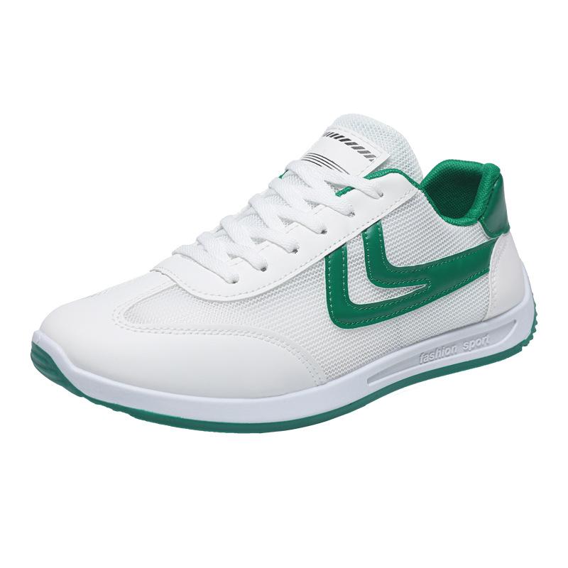 New Casual Shoes Flying Mesh Men's Sports White Shoes Youth Student Korean Style Forrest Gump Shoes Men