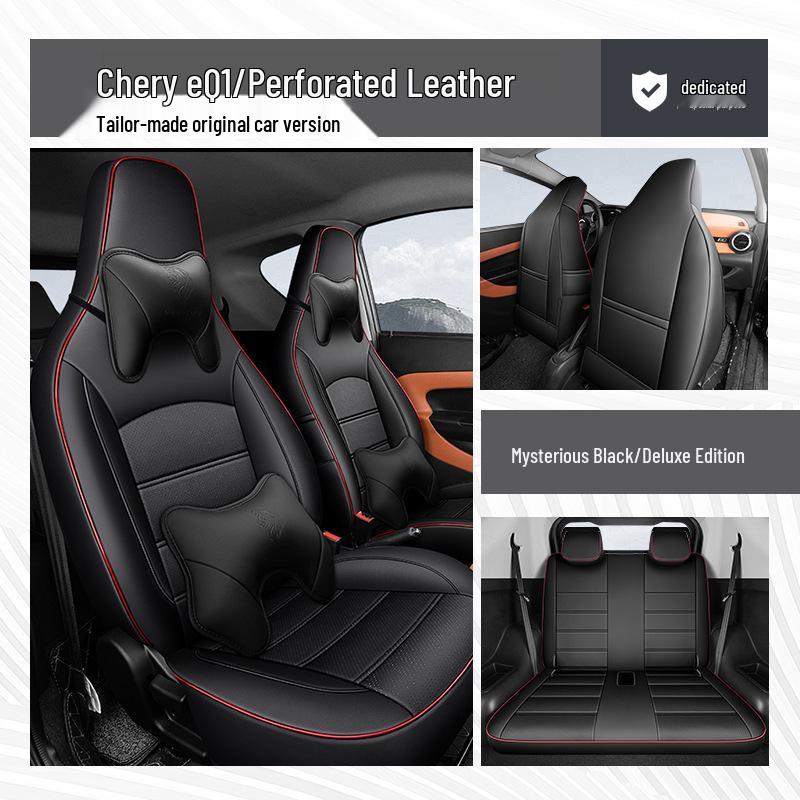 Chery EQ1 All-Season Leather Seat Covers - Universal Fit, Full Surround for 5-Seater