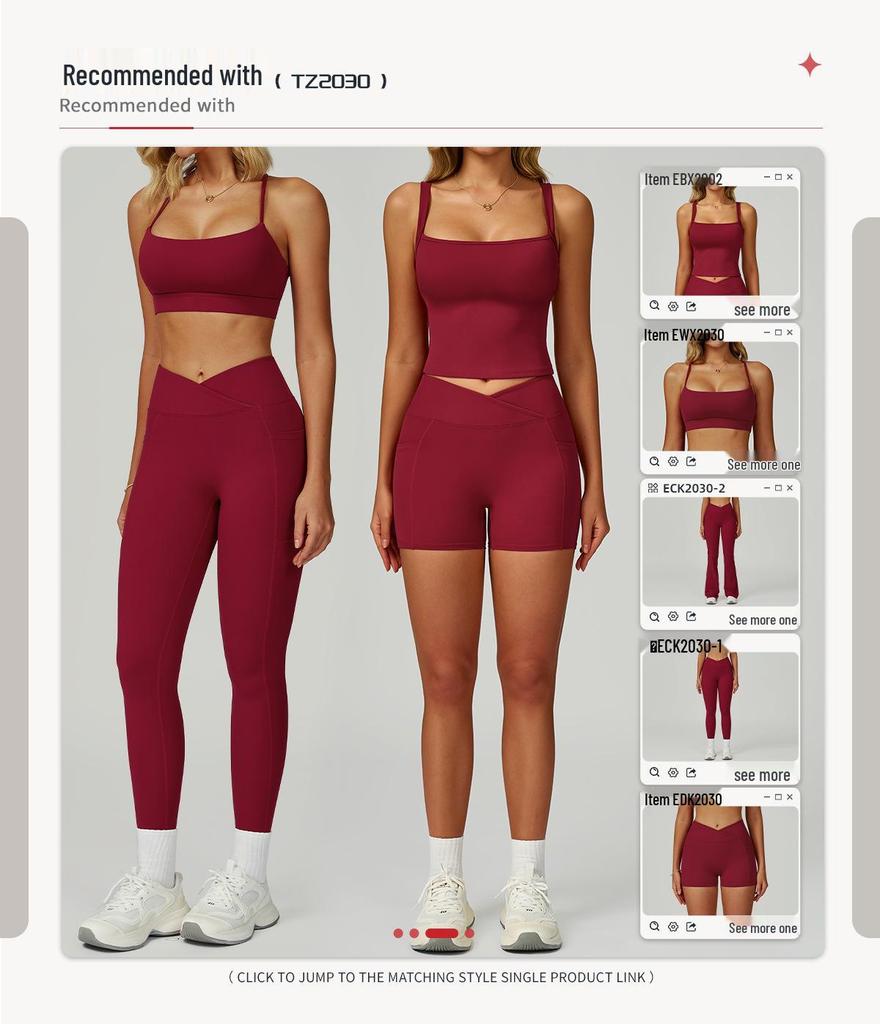 Women's Nude Feeling Yoga Set: High-Waist, Hollow-Back, Tummy Wrap, Tight-Fit for Running and Fitness