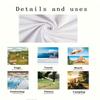 Beach Towel with Bee Movie Pattern - soft,absorbent,machine washable Lightweight&Modern,swimming,Travel Essentials