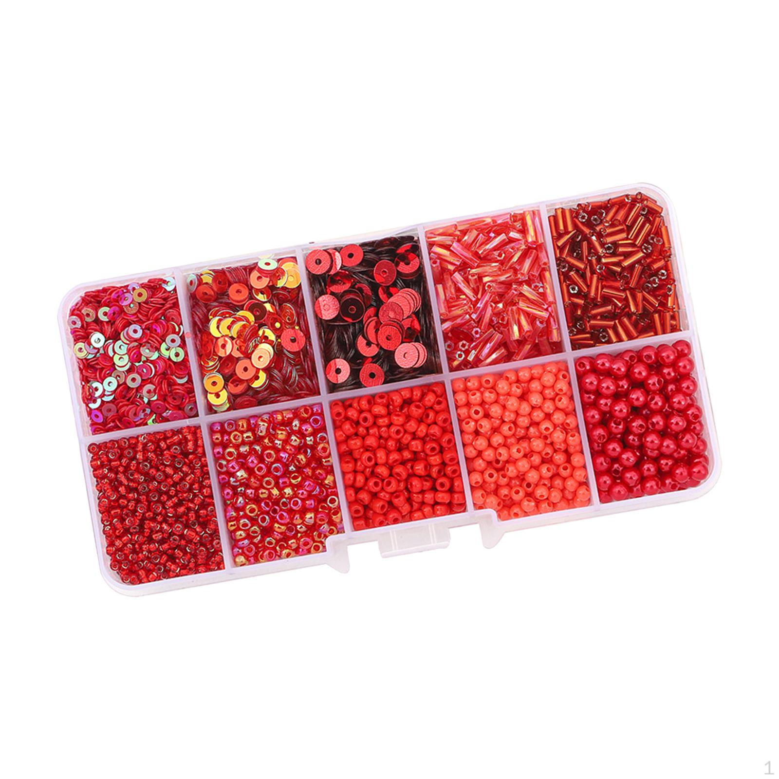 

Colorful Glass Beads Assortment for DIY Jewelry Making