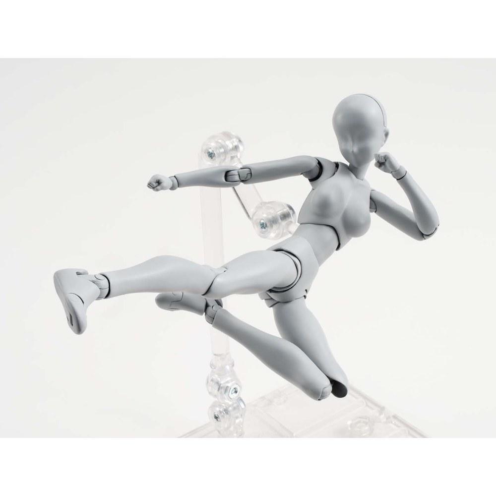 Tamashii Nations S.H. Figurearts Body-chan DX Set Gray Color Ver. Movable Figure 135mm ABS PVC