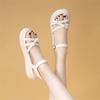 Platform sandals with skirts and outer wear women's summer new versatile beach shoes with shoes