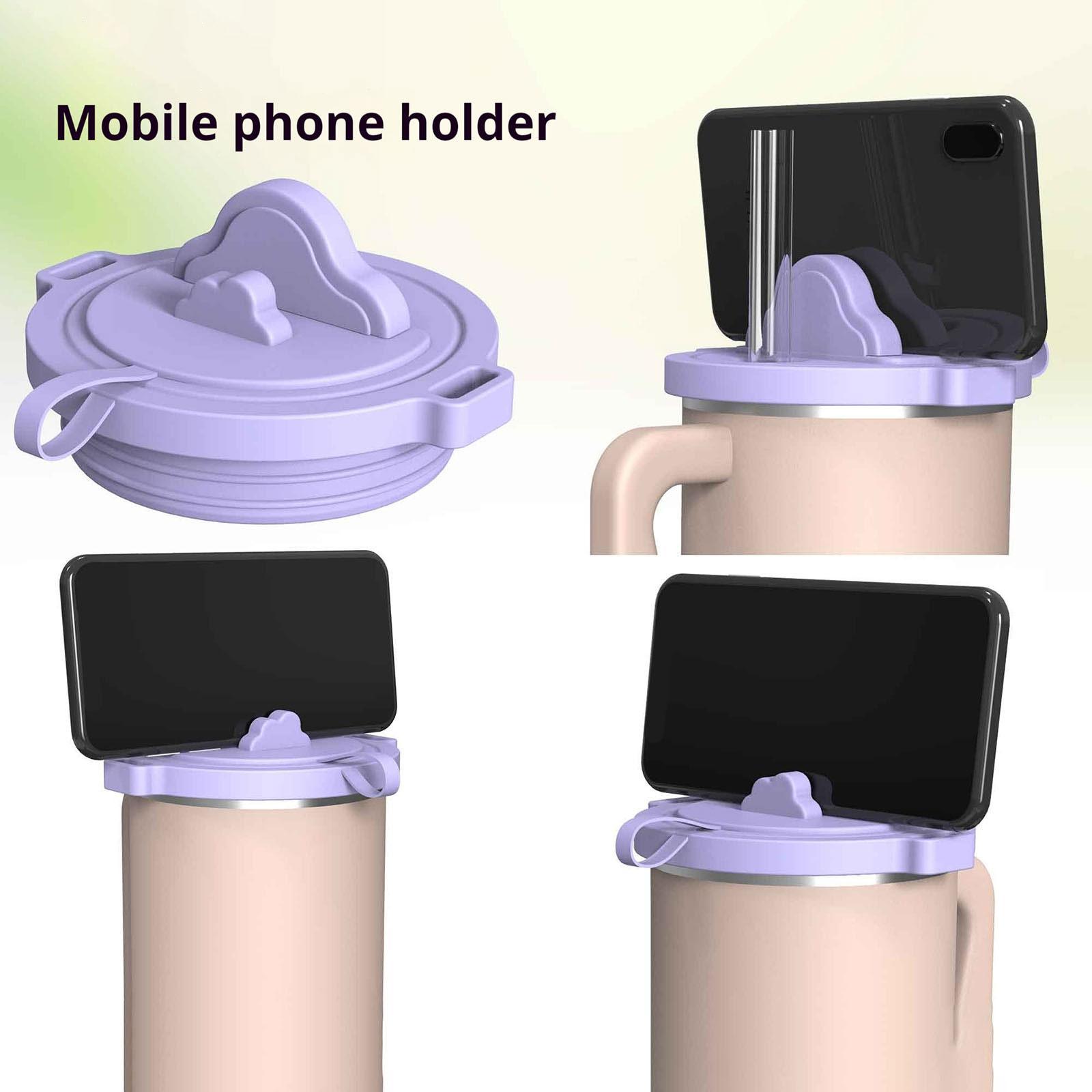 

Сменная крышка для стакана объемом 40 унций, легкая многофункциональная крышка для стакана фиолетовый