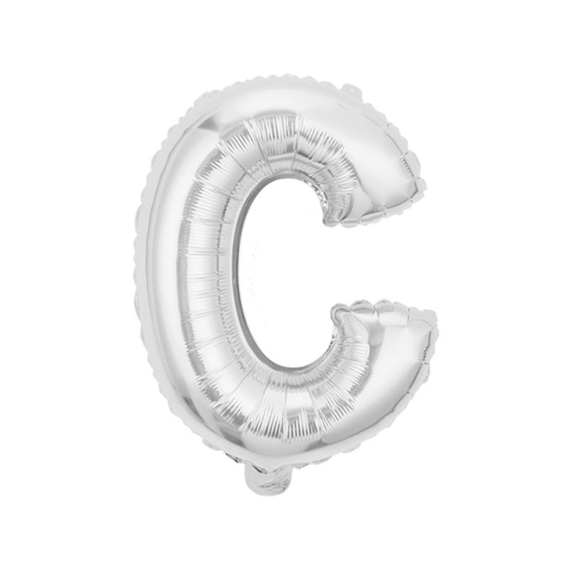 Skinny 32-Inch Rose Gold Letter Balloon Birthday Party Decoration Aluminum Film Balloon Silver Gold Helium Floating In The Air
