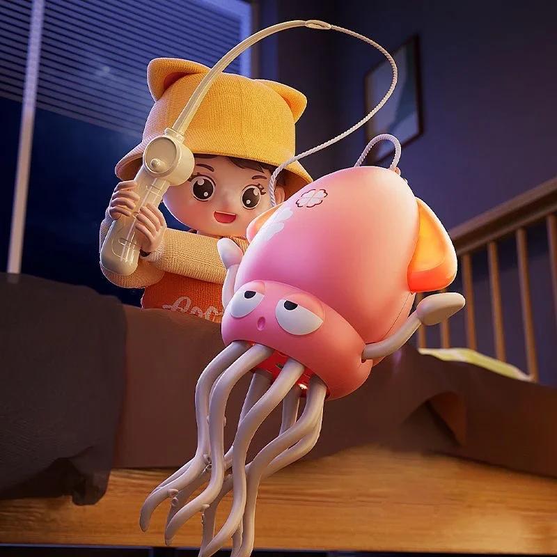 Interactive Dancing Octopus Toy With Music Electric Squid Automatic Obstacle Avoidance Crawling Sensor Toy For Children