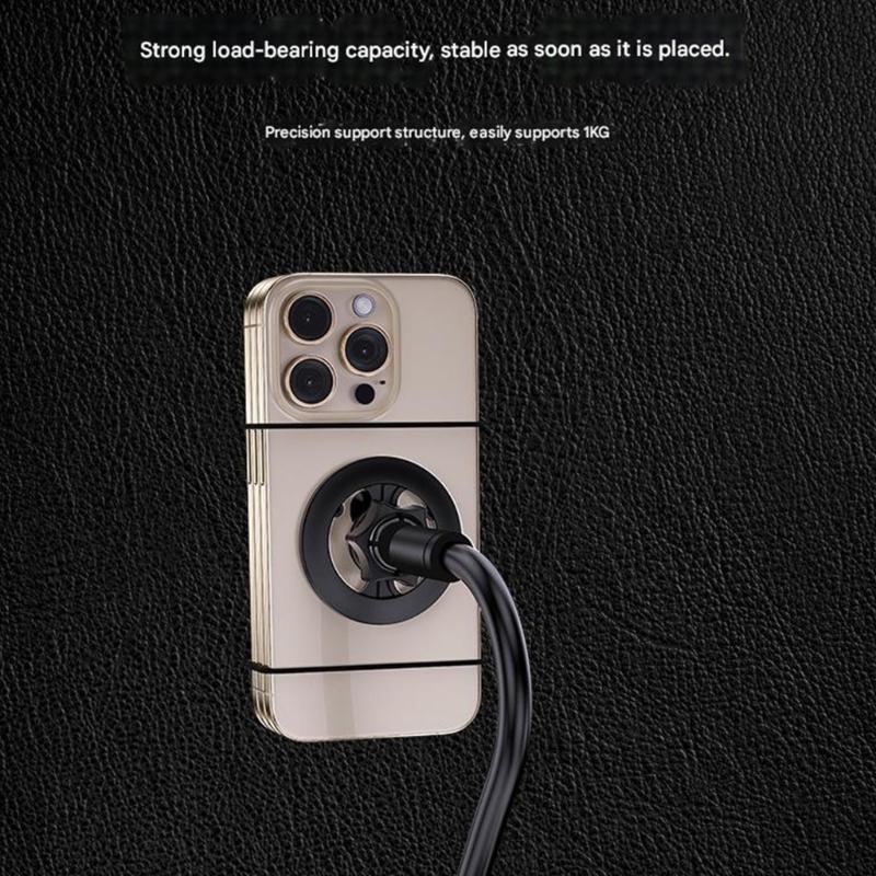 Flexible Gooseneck Automotive Phone Holder for Cup Holder Multi Angle Adjustment for Smartphone Mobile Device