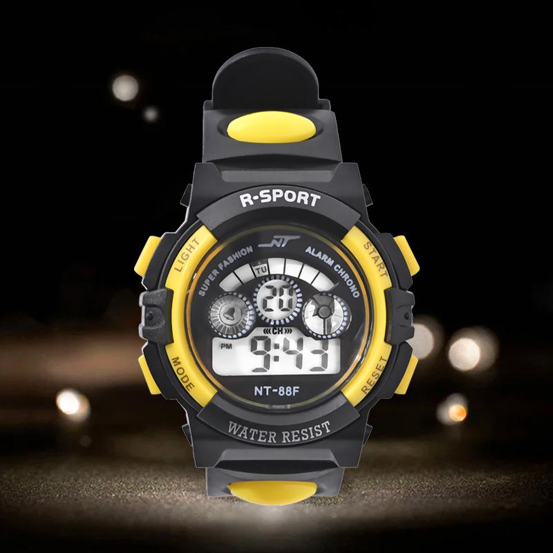 Dětské hodinky Luminous LED digitální hodinky pro studentské dívky a chlapce náramkové hodiny