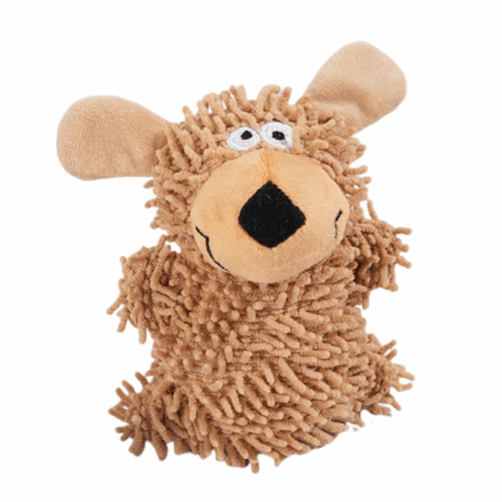 Cartoon Pet Shake Sound Toy Bite-resistant Pet Chew Plush Toy Durable Squeaky Dog Toy Gift