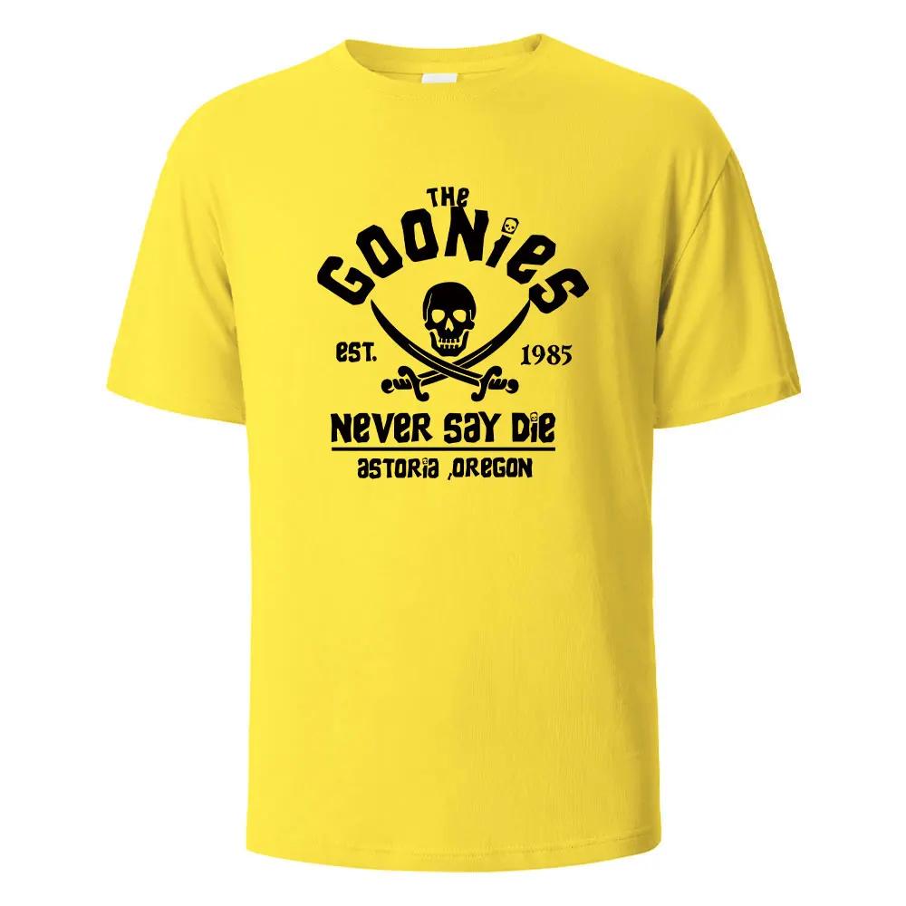 Goodnies Print T-Shirt 100% Cotton Summer Tees For UnisexOversize Casual Tops