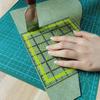 Quilting Ruler Clothing Tailor Inch Scale Angle Acrylic Two Color Grid Line Patchwork Square DIY Clothing Craft Sewing Measuring