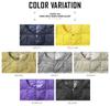 Crew Neck Button Inner Down Size XL TAION-104 Men's Jacket, Beige,