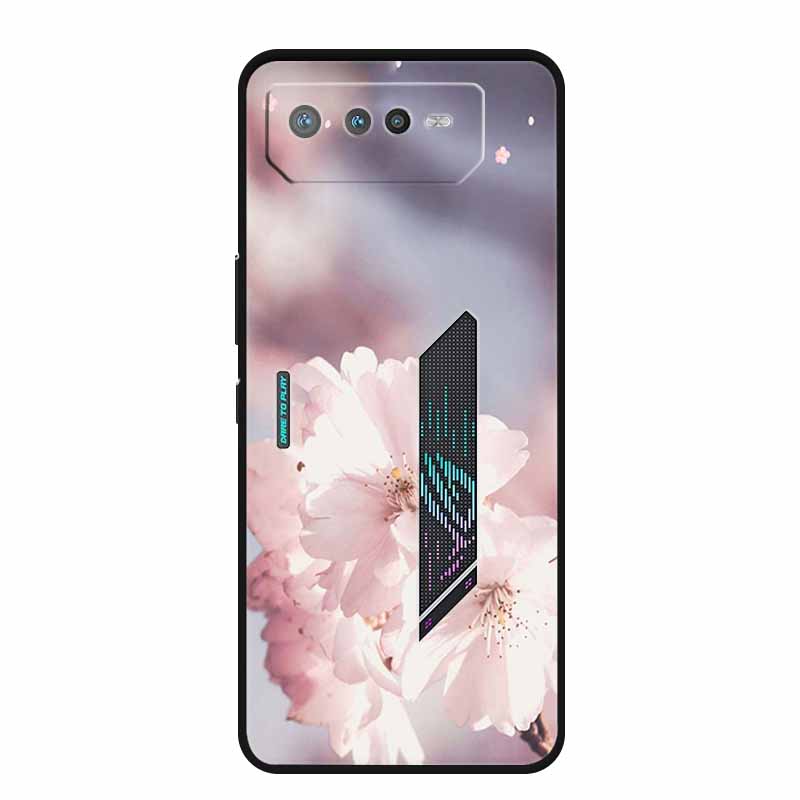 Für Asus ROG Phone 6 Hülle Luxus Silikon TPU Weiche Abdeckung Handyhülle für Asus ROG Phone 6 Pro Funda Rog6 Schutz Hülle Cartoon Hülle
