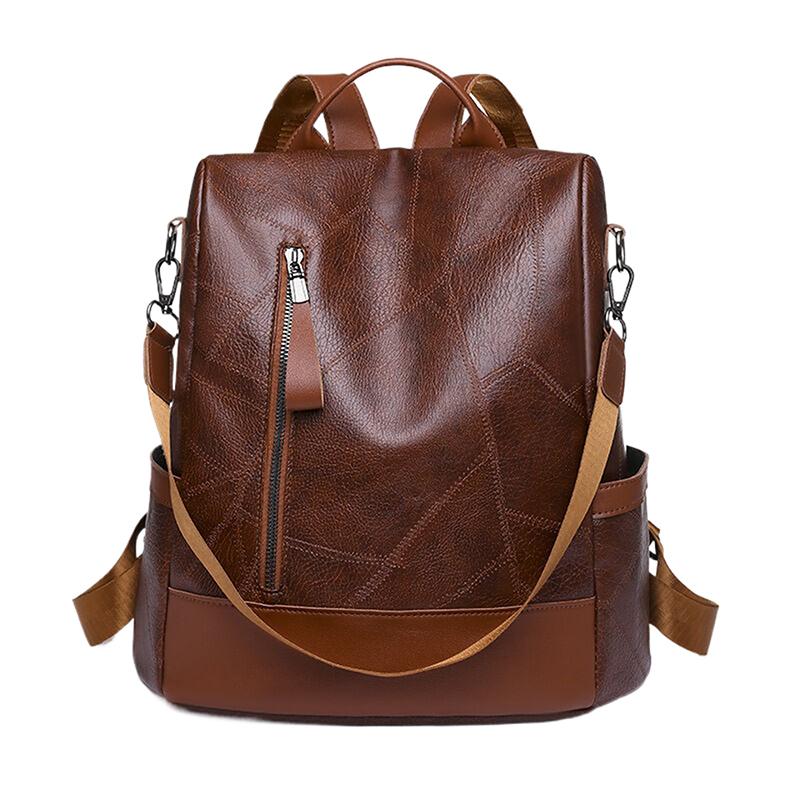 Женский рюкзак для колледжа, дизайнерский, из мягкой кожи, винтажный, дорожный, школьные сумки для девочек-подростков, на плечо