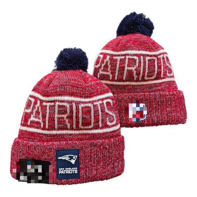 NFL Team Style Knit Beanie Winter Warm Embroidered Fleece Lined Hat Men Women