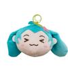 Cute Plush Cartoon Chubby Hatsune Miku Doll Adorable Girl Coin Purse Keychain Toy Pendant Soft Stuffed Animal Anime Character