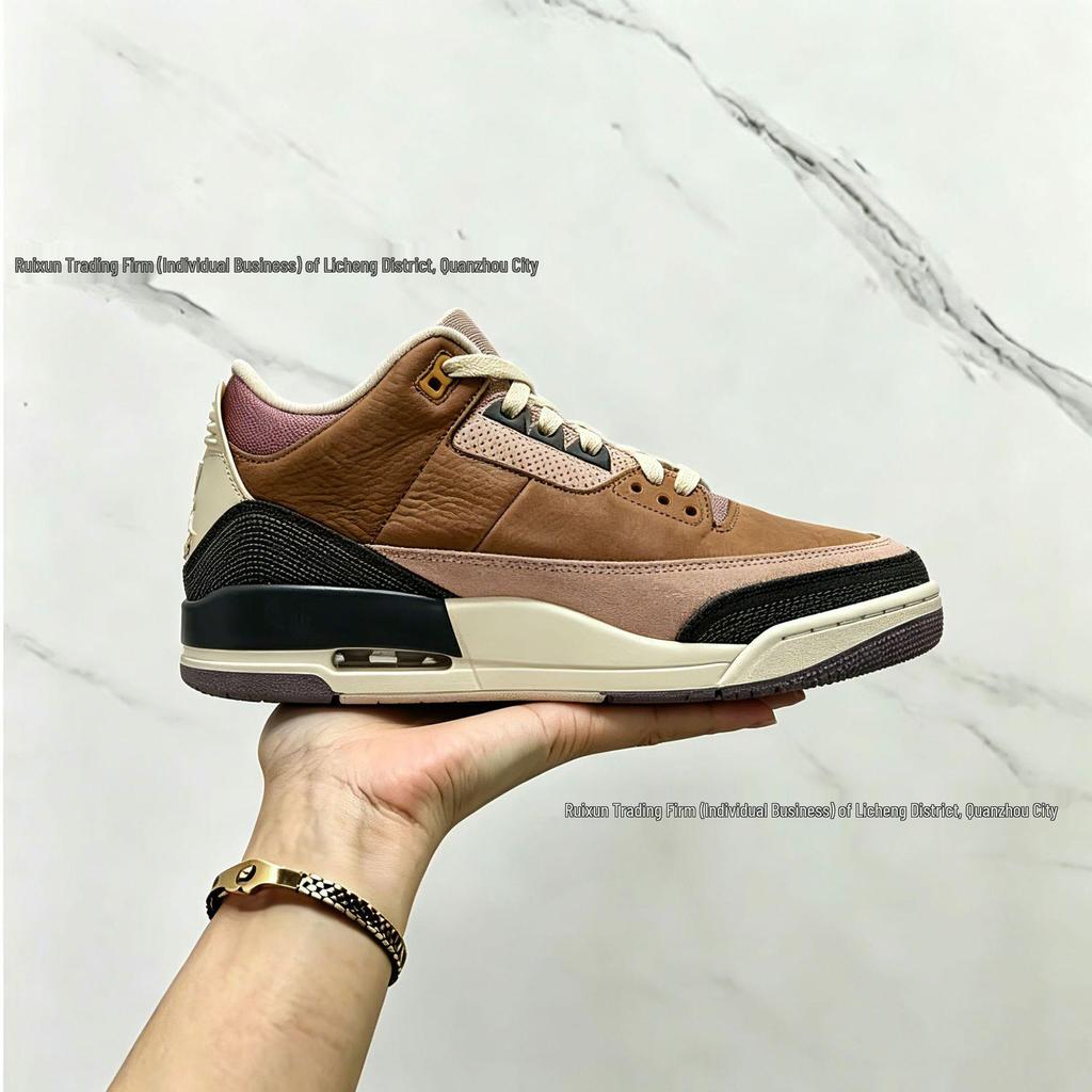 AJ3 Retro Mid-Top Unisex Basketball Shoes: Original Outdoor Casual Sports Footwear