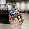 Acrylic Phone Case for iPhone 11 12 13 14 Pro 12 14 16 Pro Max for Samsung A16 A36 A56 S24 FE High-quality Painted Anti-fall Mobile Phone Case