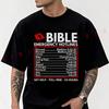 2026 Cotton Casual T-shirtBible Emergency Hotlines - Funny Motorcycle Tshirt Mens Summer Cycling Sportswear Tops Tee