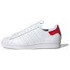 Originals Superstar Comfortable Low-Top Sneakers Unisex Sneakers White Red FW2829