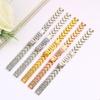 High Quality Ladies Watch Band Small Size Stainless Steel Strap Rose Gold Fashion Chain Universal Bracelet for Women 8 10 12 14m