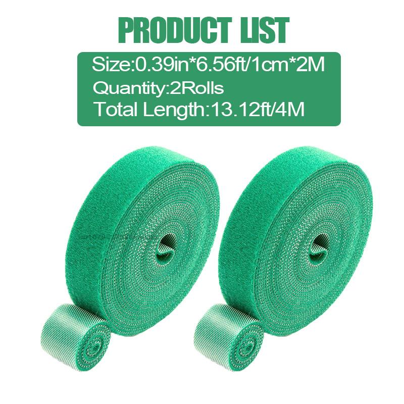 Gartenband Nylon Kabelbinder für Pflanzen Blumen Wachsen Klettern Wiederverwendbare Pflanzenstütze Klettverschluss Gartenzubehör